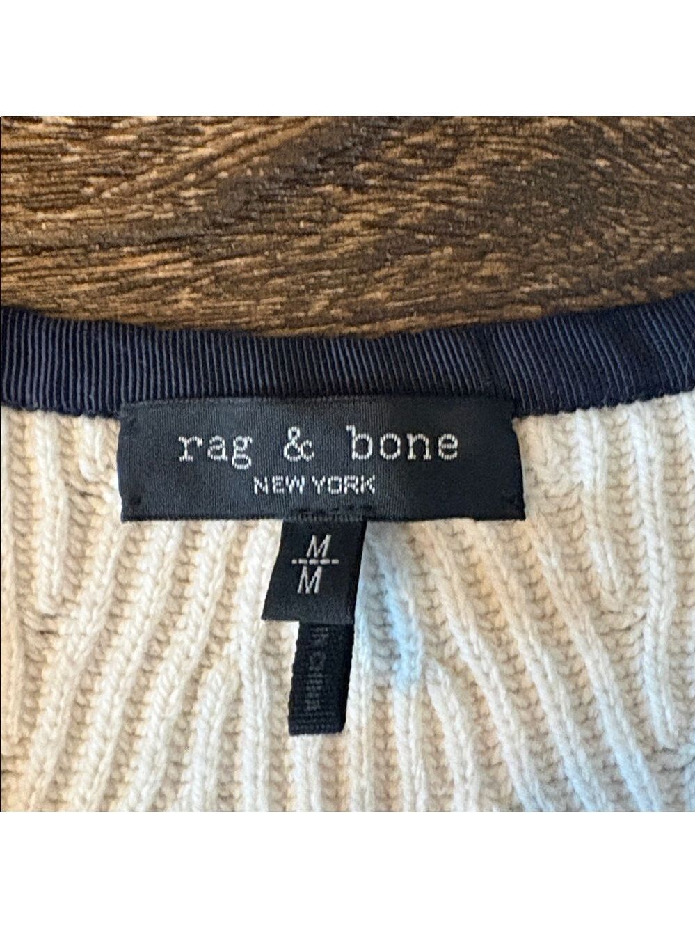 Rag & Bone Nancy Merino Wool-Blend Cardigan Medium EUC - Picture 5 of 8